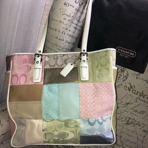 Coach Patchwork Tote